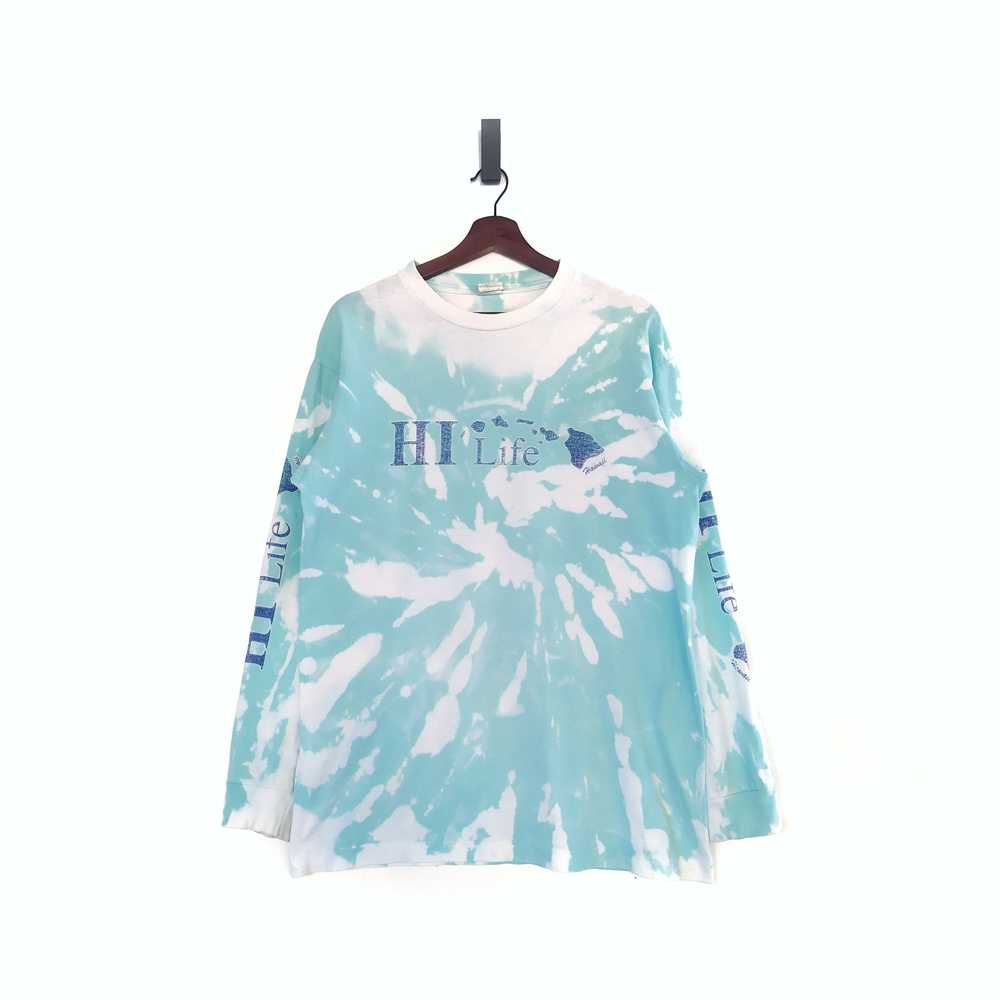 Vintage Hi Life Hawaii Tie Dye Longsleeve T-shirt - image 1