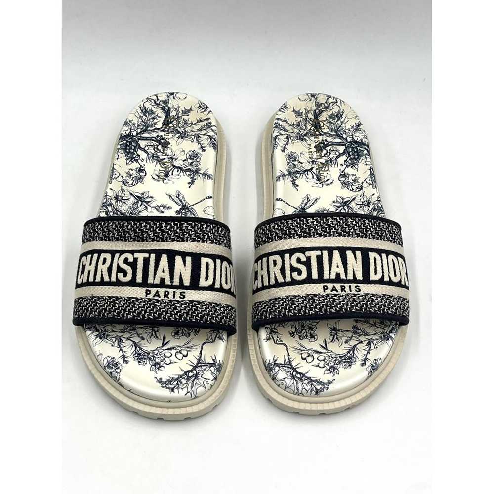 Dior Dway cloth sandal - image 3