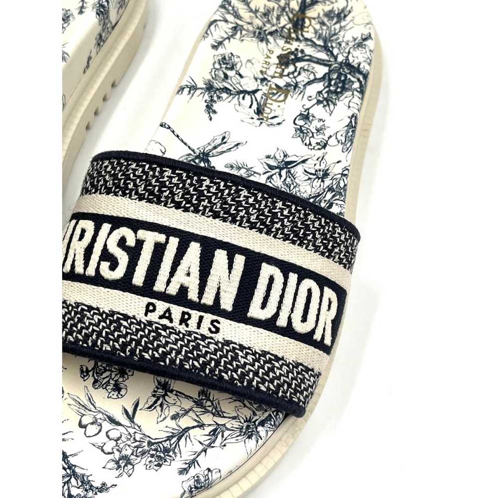 Dior Dway cloth sandal - image 4
