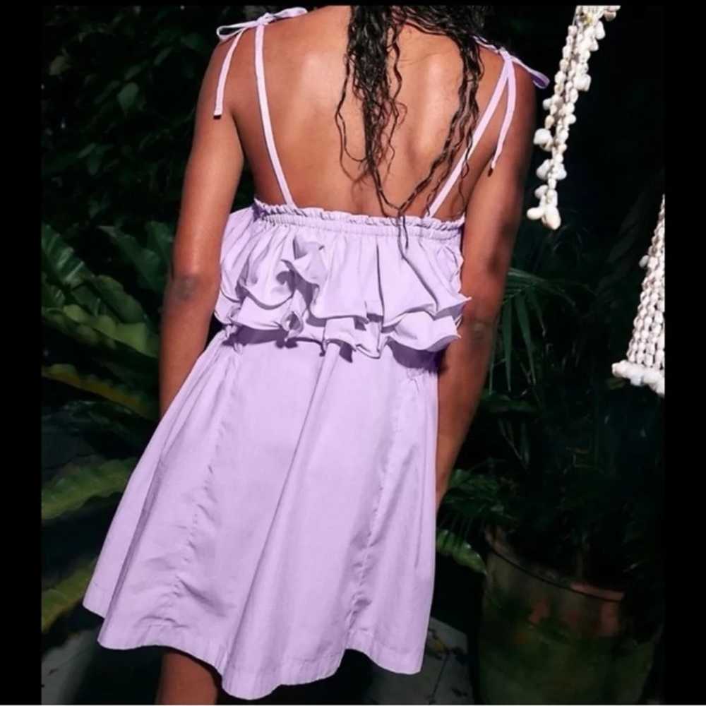 FREE PEOPLE Lavender Have A Thing For You Mini Dr… - image 3