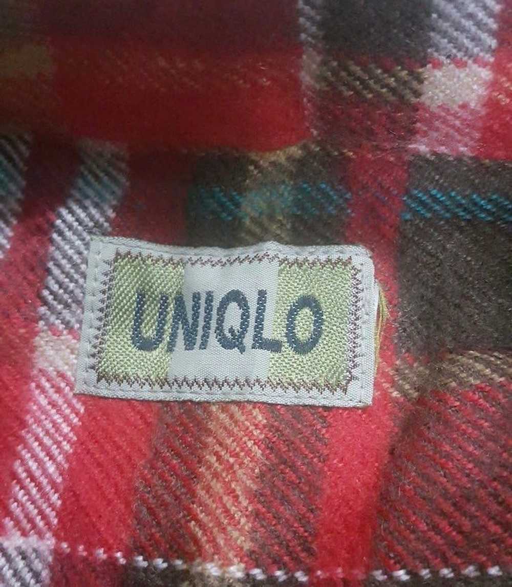 Vintage Uniqlo Wool Flannel Button Shirt - image 7