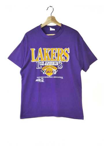 True Vintage!!1993 Lakers Los Angeles Big Logo Nb… - image 1