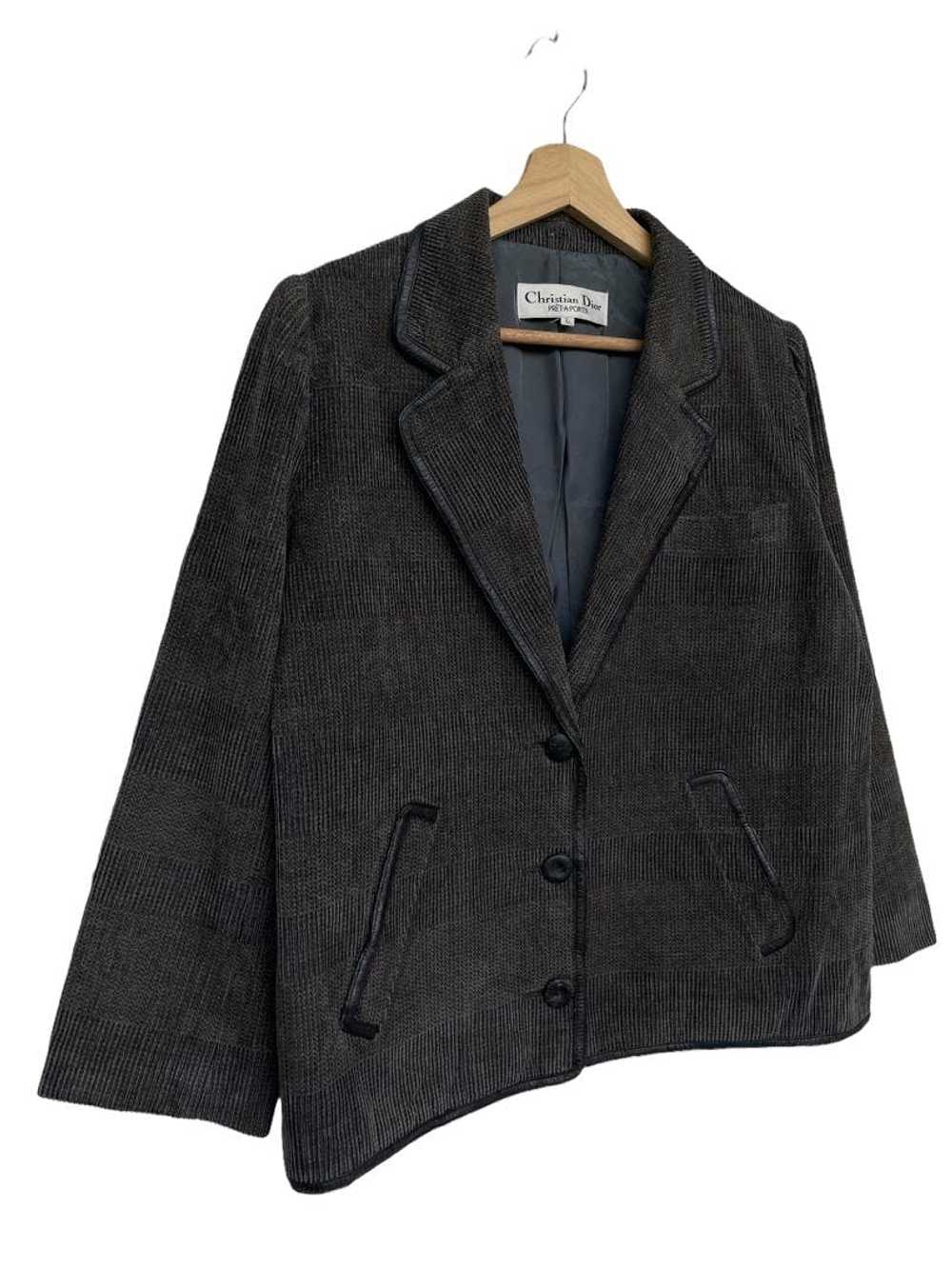 Vintage Christian Dior Pret' A Porter Wool Jacket - image 2