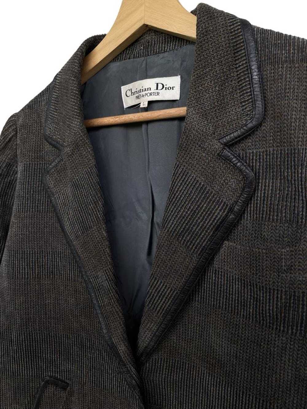 Vintage Christian Dior Pret' A Porter Wool Jacket - image 3