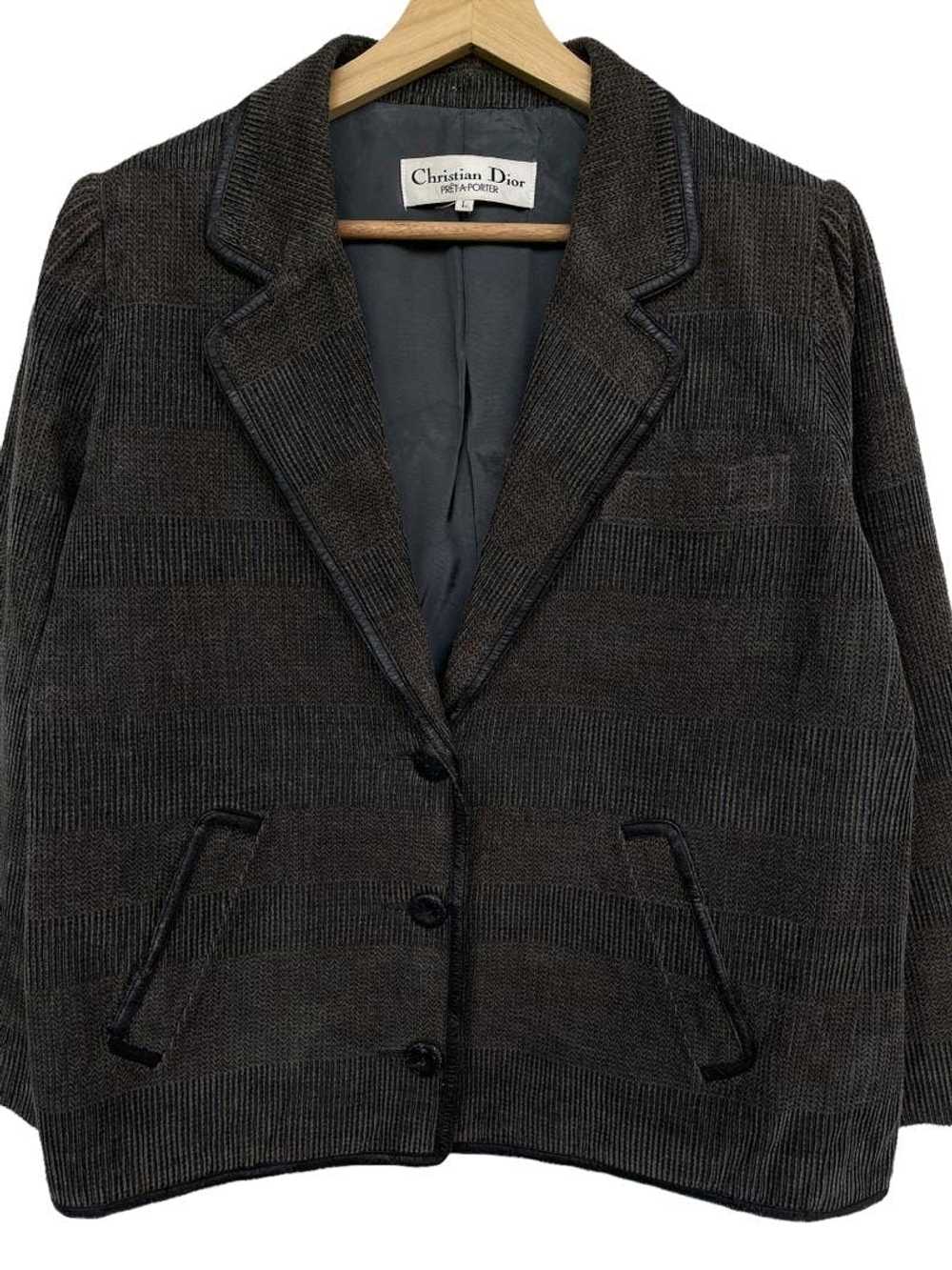 Vintage Christian Dior Pret' A Porter Wool Jacket - image 5