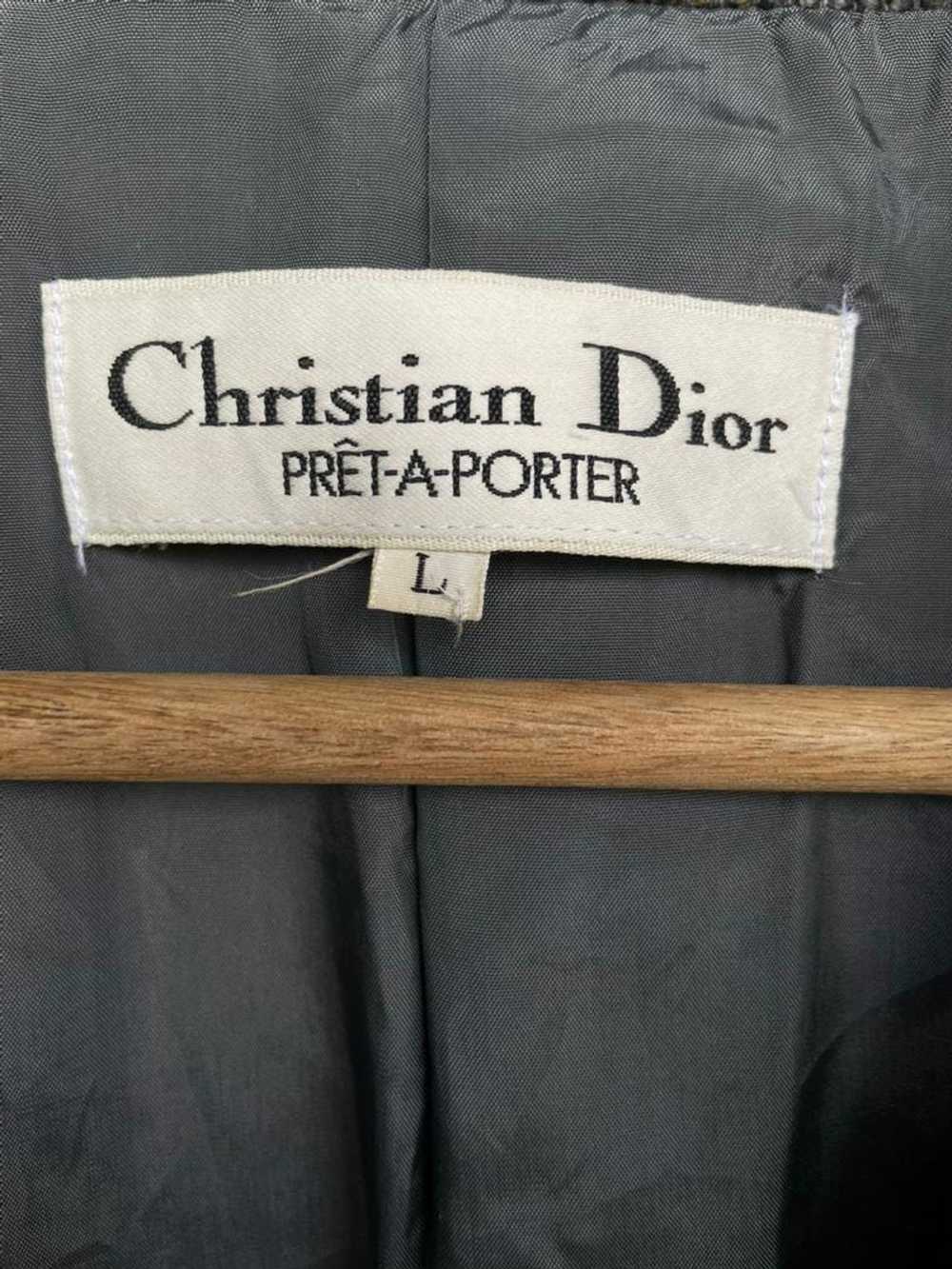 Vintage Christian Dior Pret' A Porter Wool Jacket - image 9