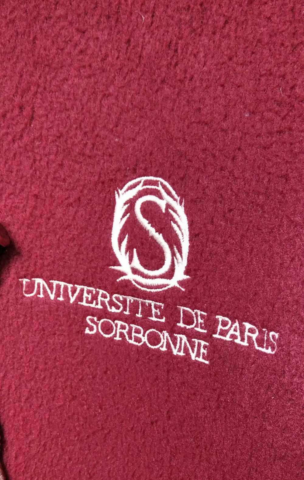 Vintage Universite De Paris Sorbonne Baggy Fleece… - image 5