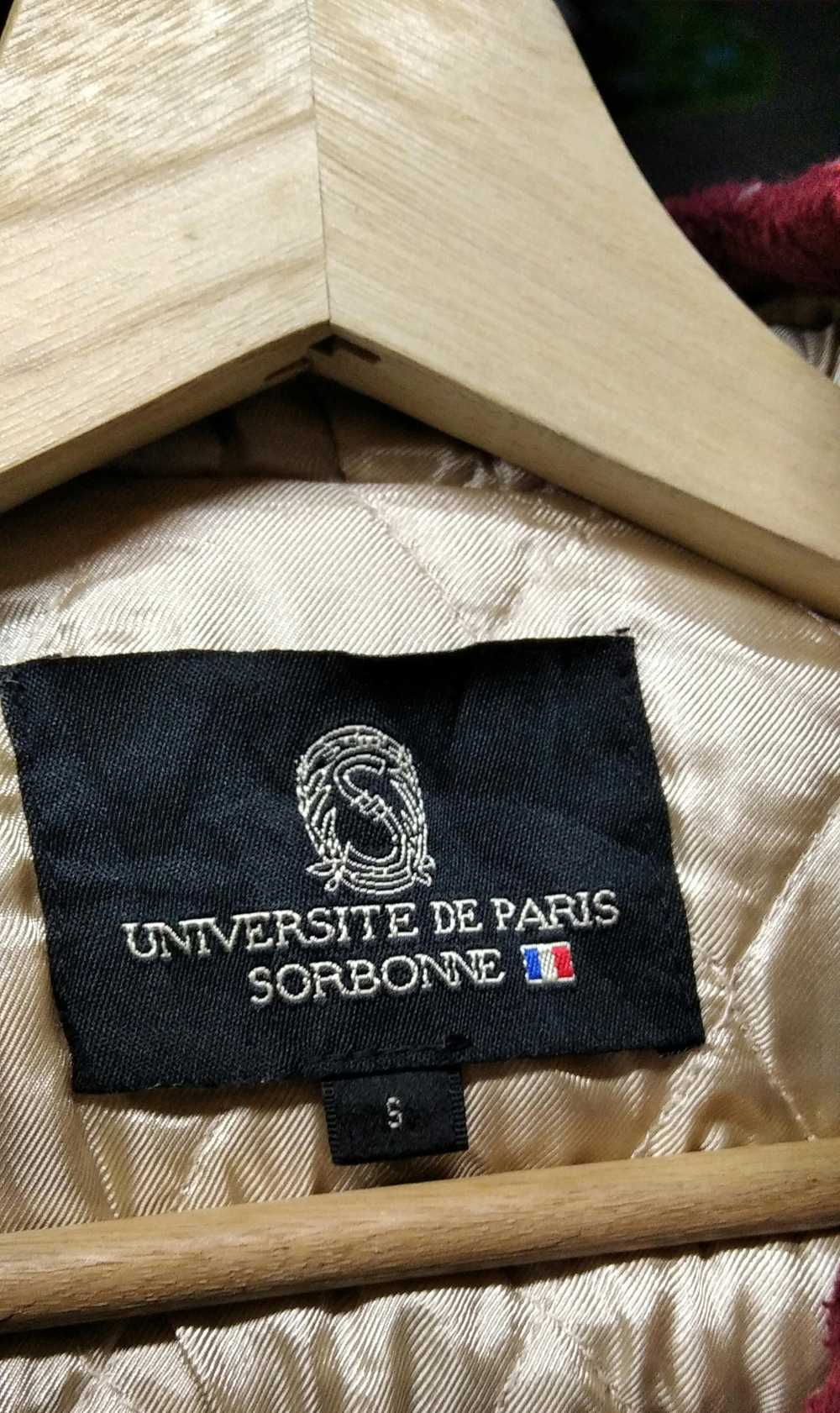 Vintage Universite De Paris Sorbonne Baggy Fleece… - image 9