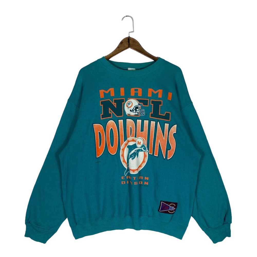 Vintage 1992 Miami Dolphins Sweatshirt - image 2