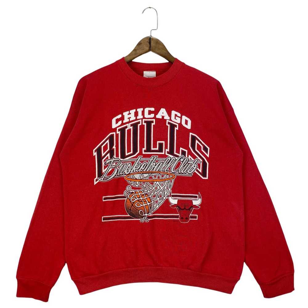 Vintage 1990 Chicago Bulls Basketball Club Sweats… - image 2