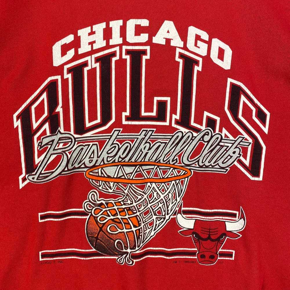 Vintage 1990 Chicago Bulls Basketball Club Sweats… - image 8