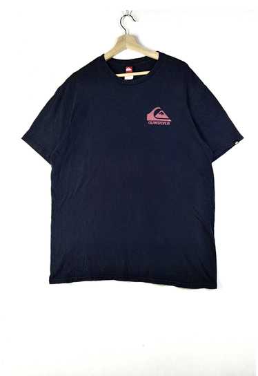 Vintage - Rare Item Quiksilver Big Logo Tshirt