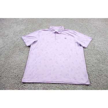 Puma Puma Polo Shirt Mens XL Pink Short Sleeve Ar… - image 1