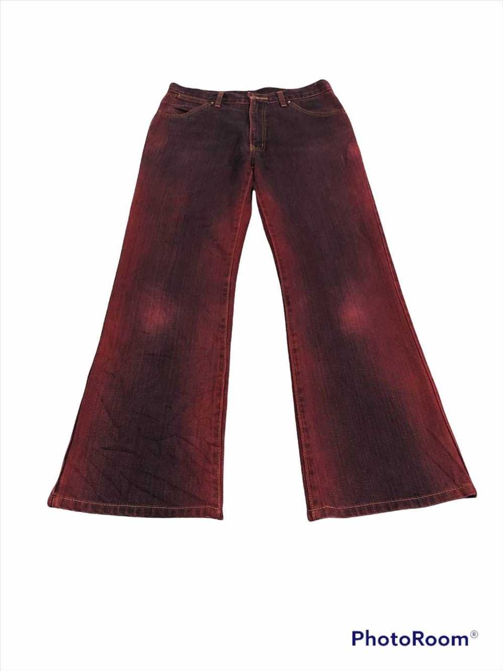 Vintage Wrangler Faded Marron Denim Pants - image 2