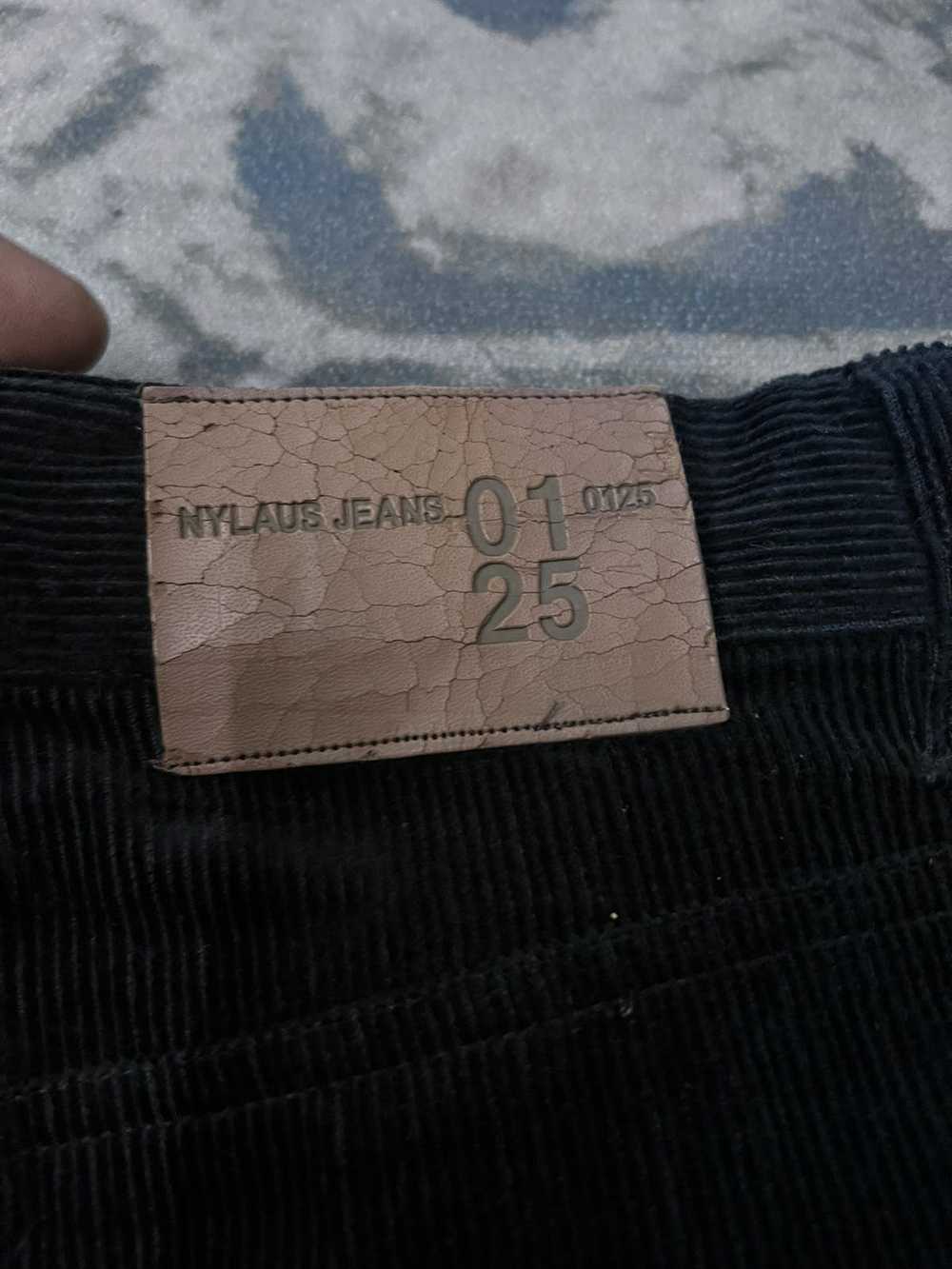 Vintage - BLACK FADED NYLAUS CODUROY PANT - image 7