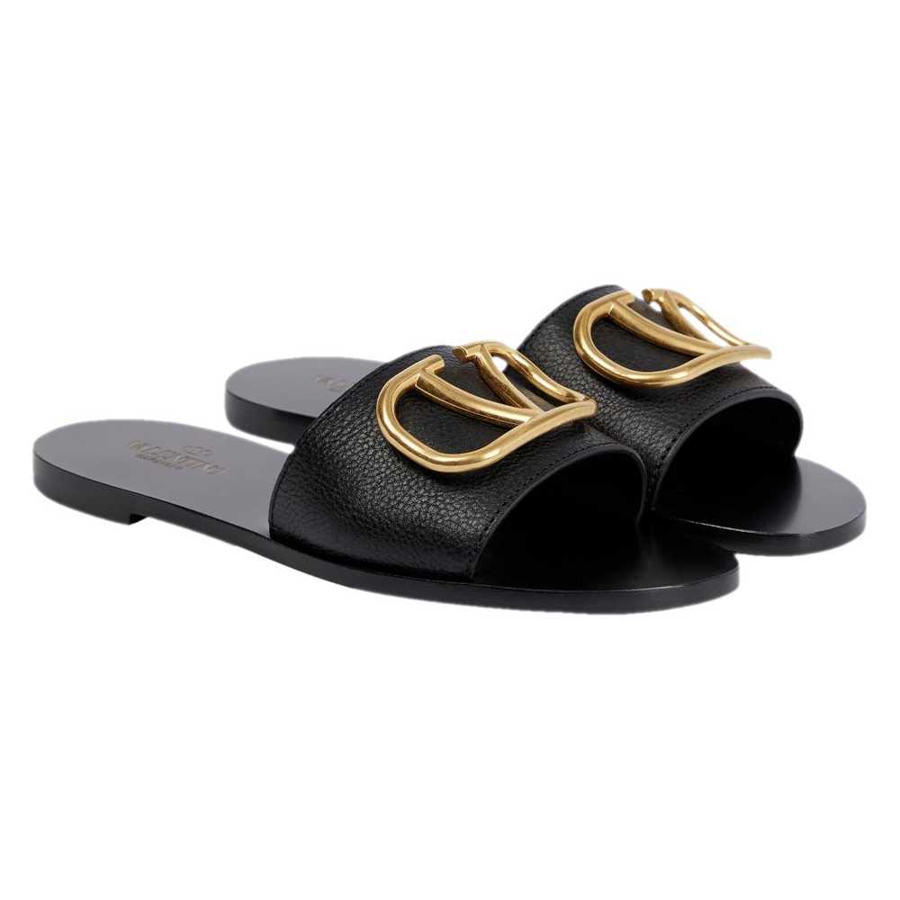 Valentino VLogo leather sandal - image 1