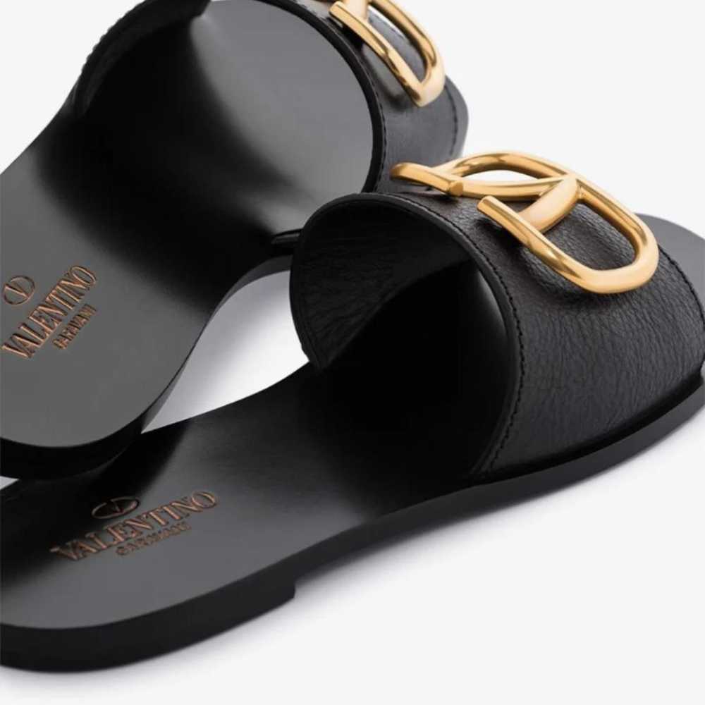 Valentino VLogo leather sandal - image 3