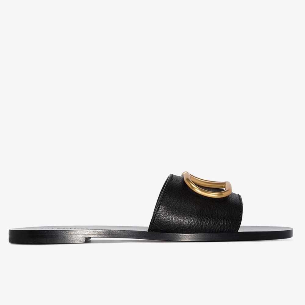 Valentino VLogo leather sandal - image 5