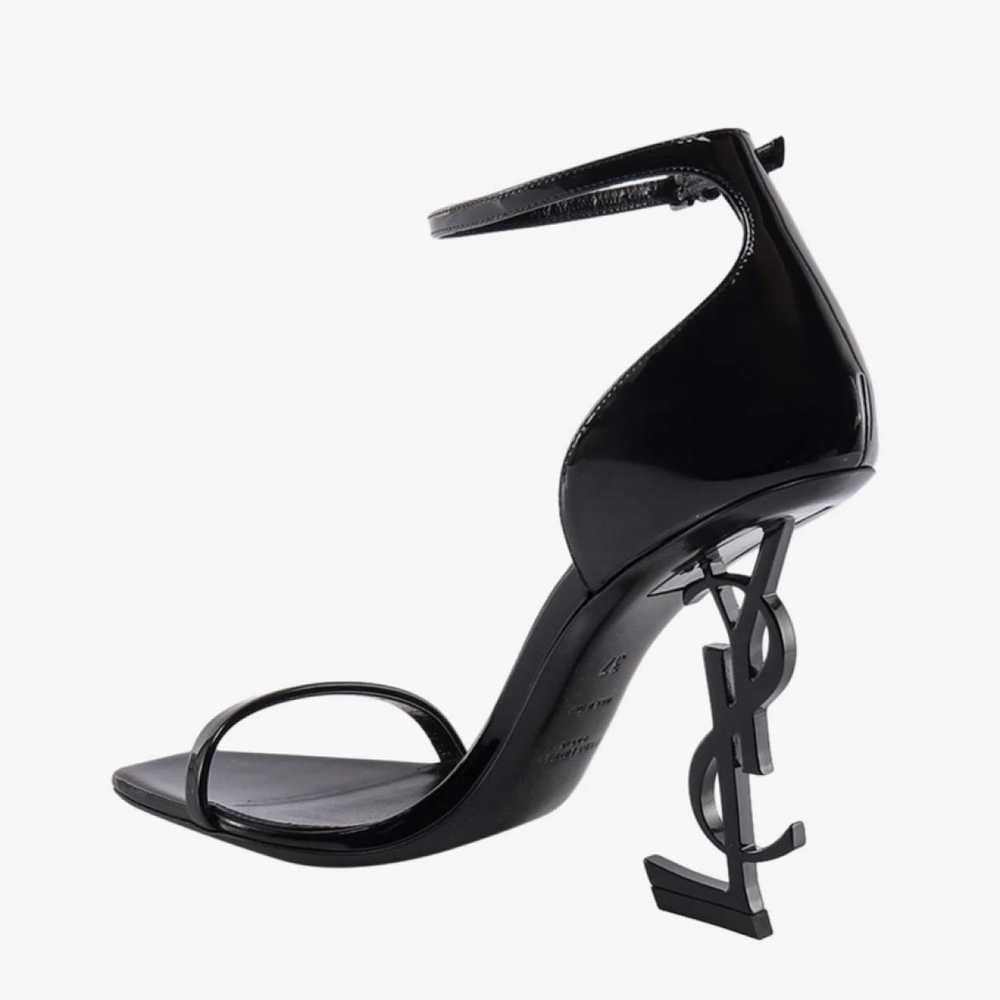 SAINT LAURENT Opyum leather heels - image 4