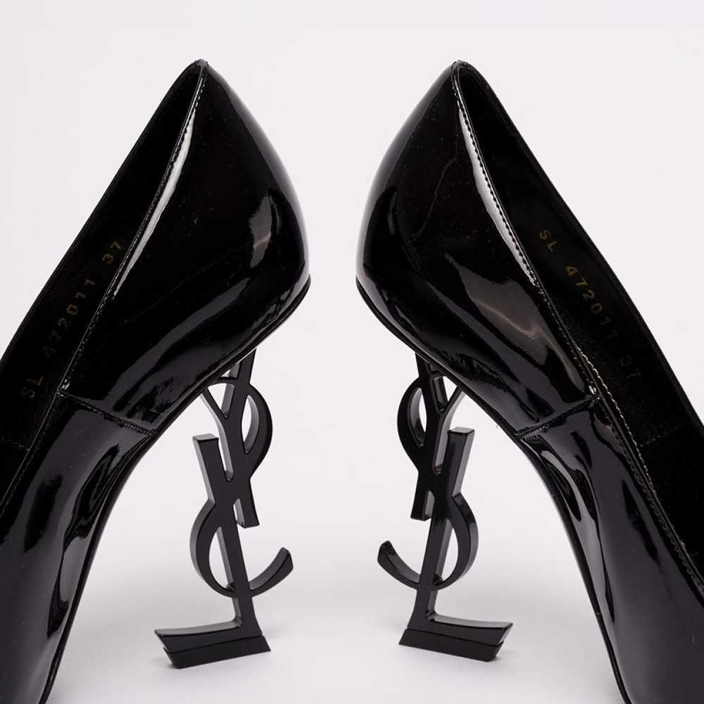 SAINT LAURENT Opyum leather heels - image 3