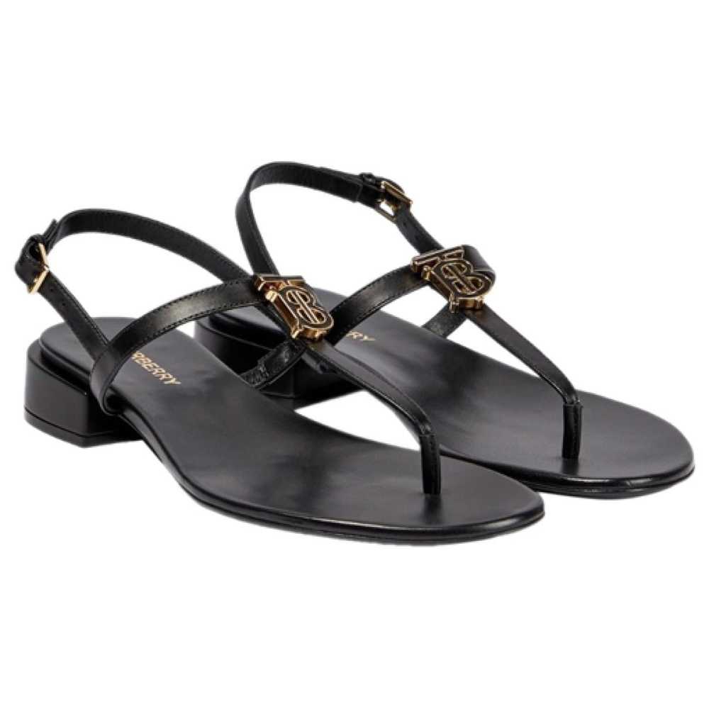 Burberry Leather sandal - image 1