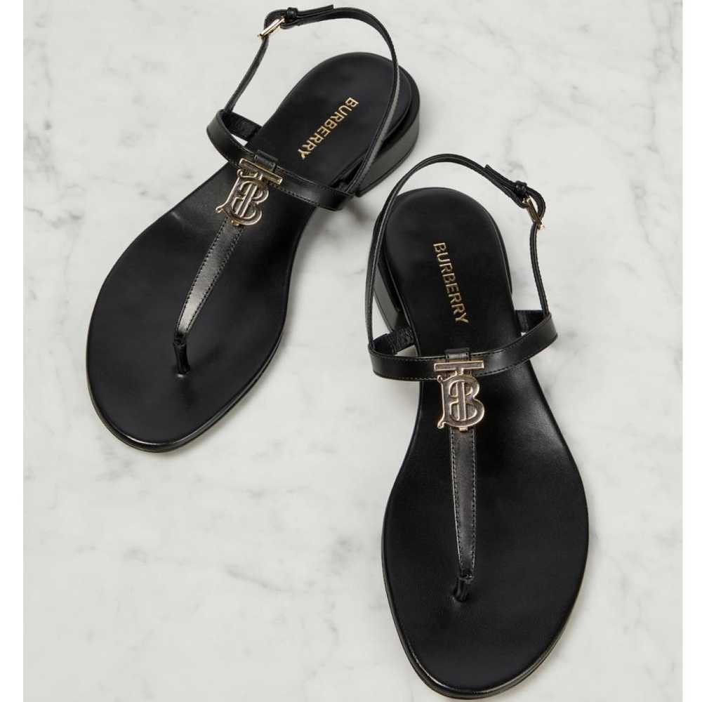 Burberry Leather sandal - image 2