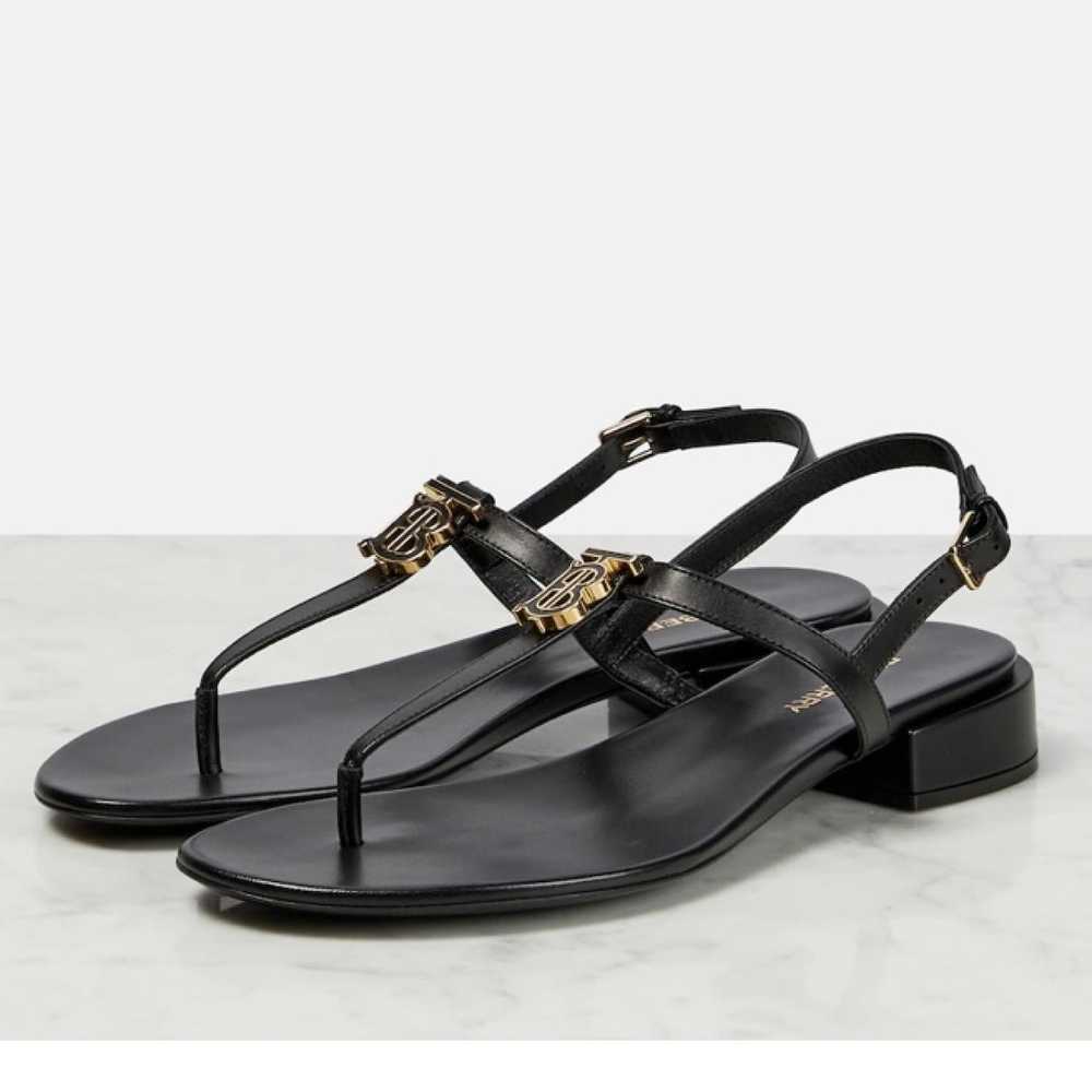 Burberry Leather sandal - image 4