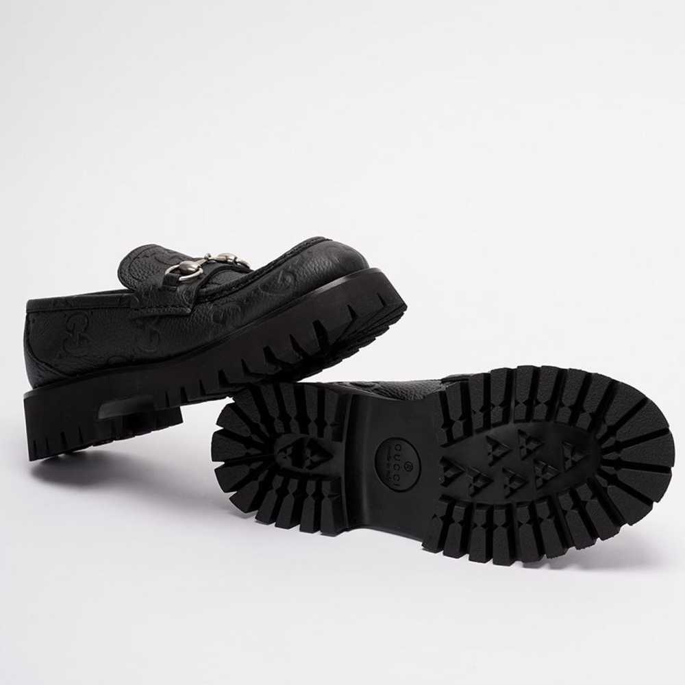 GUCCI Leather flats - image 4