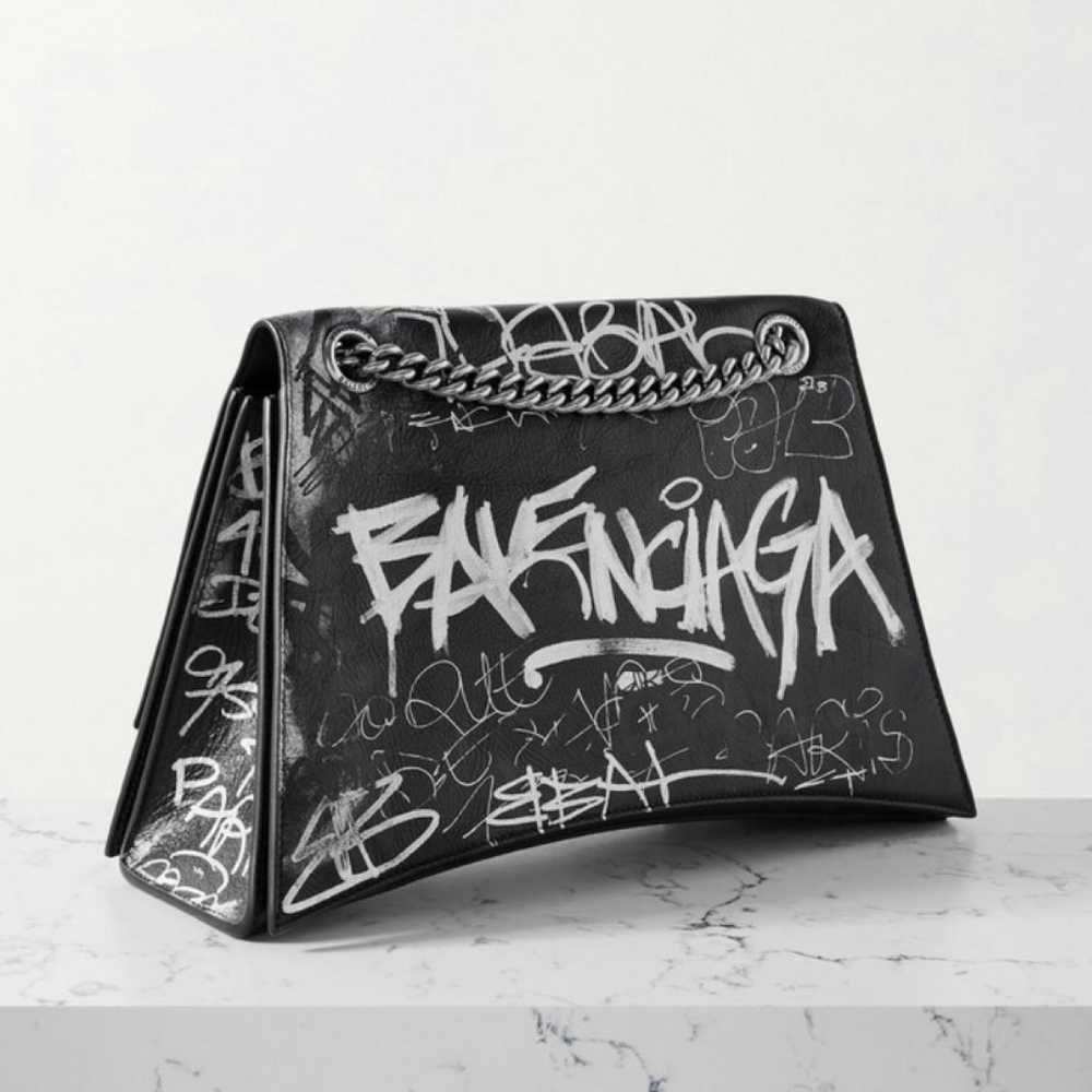 BALENCIAGA Crush leather handbag - image 3