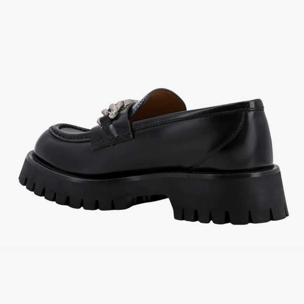 GUCCI Leather flats - image 4