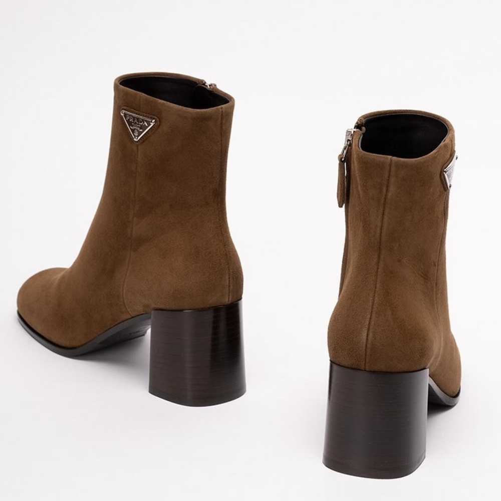 Prada Leather ankle boots - image 2