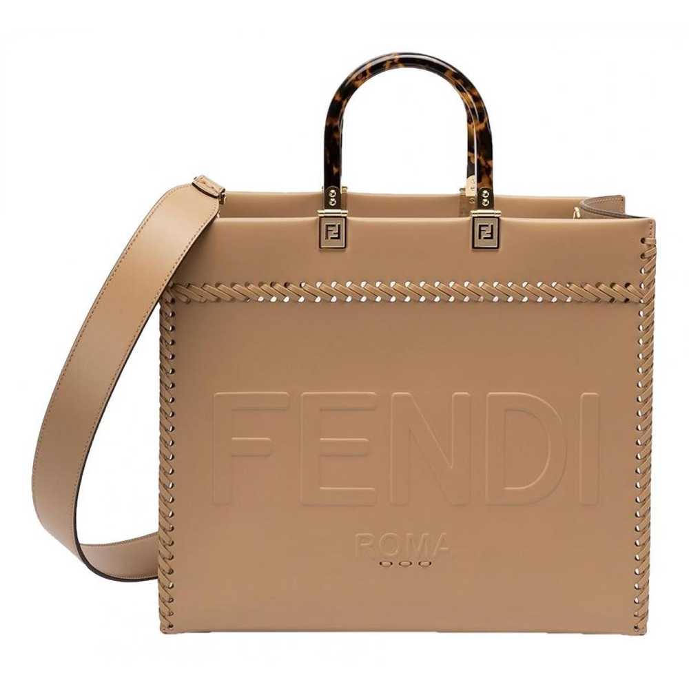 FENDI Sunshine leather tote - image 1