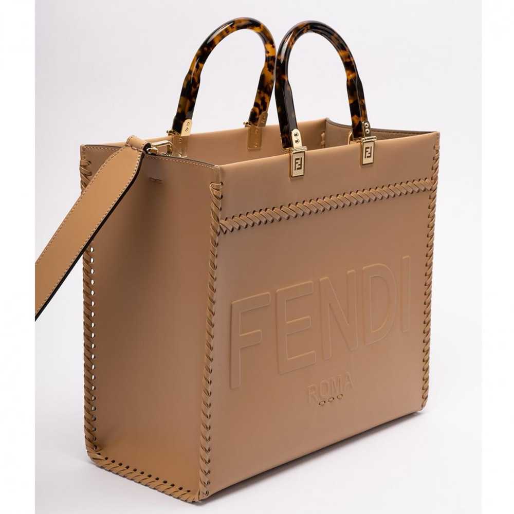 FENDI Sunshine leather tote - image 2