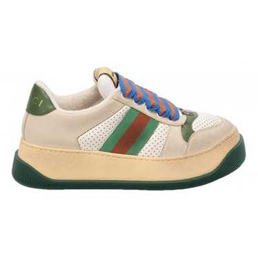 GUCCI Screener leather trainers