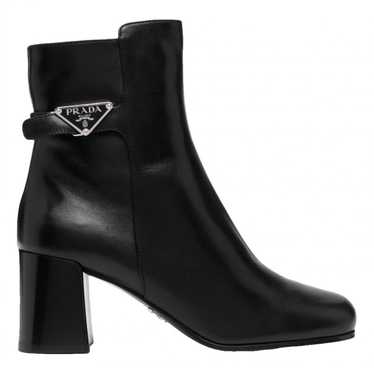 Prada Leather ankle boots - image 1