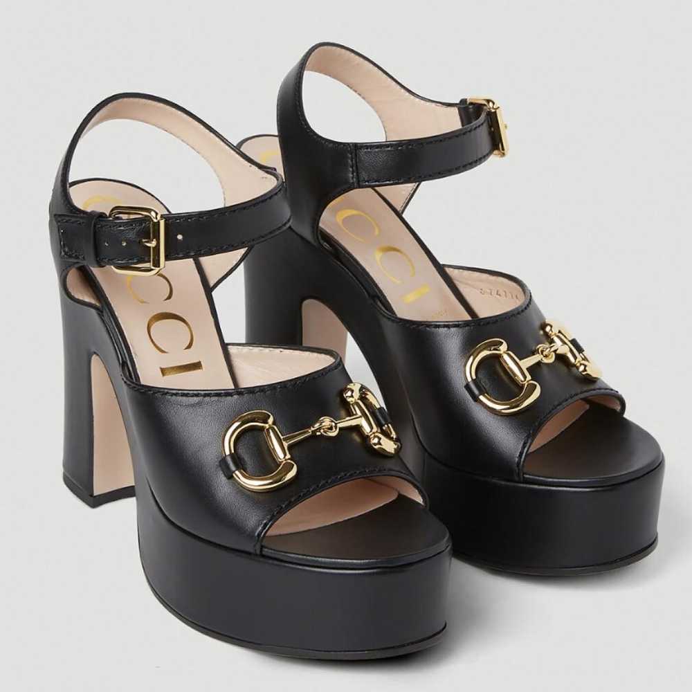 GUCCI Leather heels - image 2