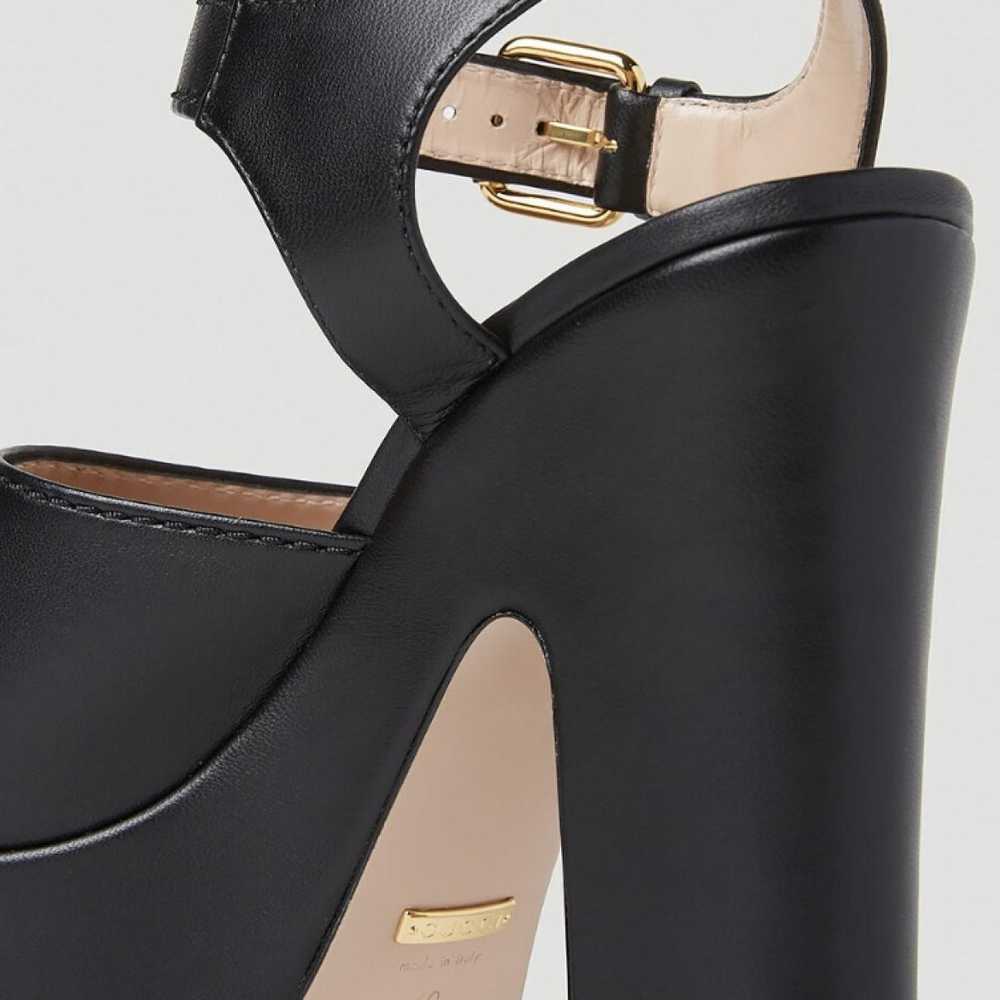 GUCCI Leather heels - image 6