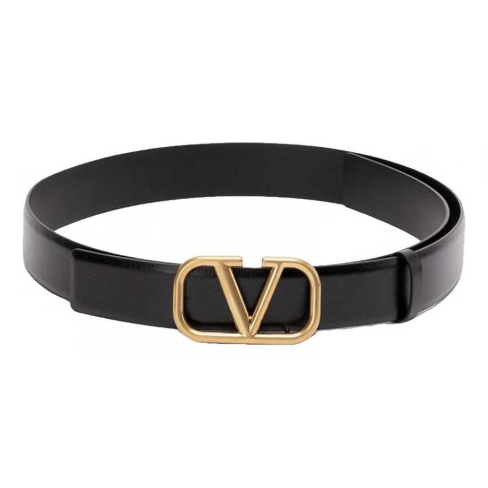 Valentino VLogo leather belt - image 1