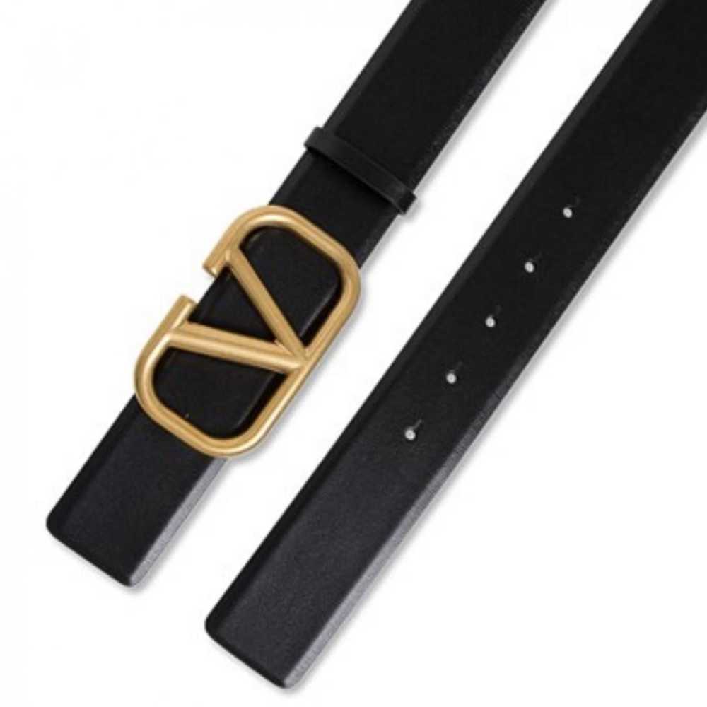 Valentino VLogo leather belt - image 2
