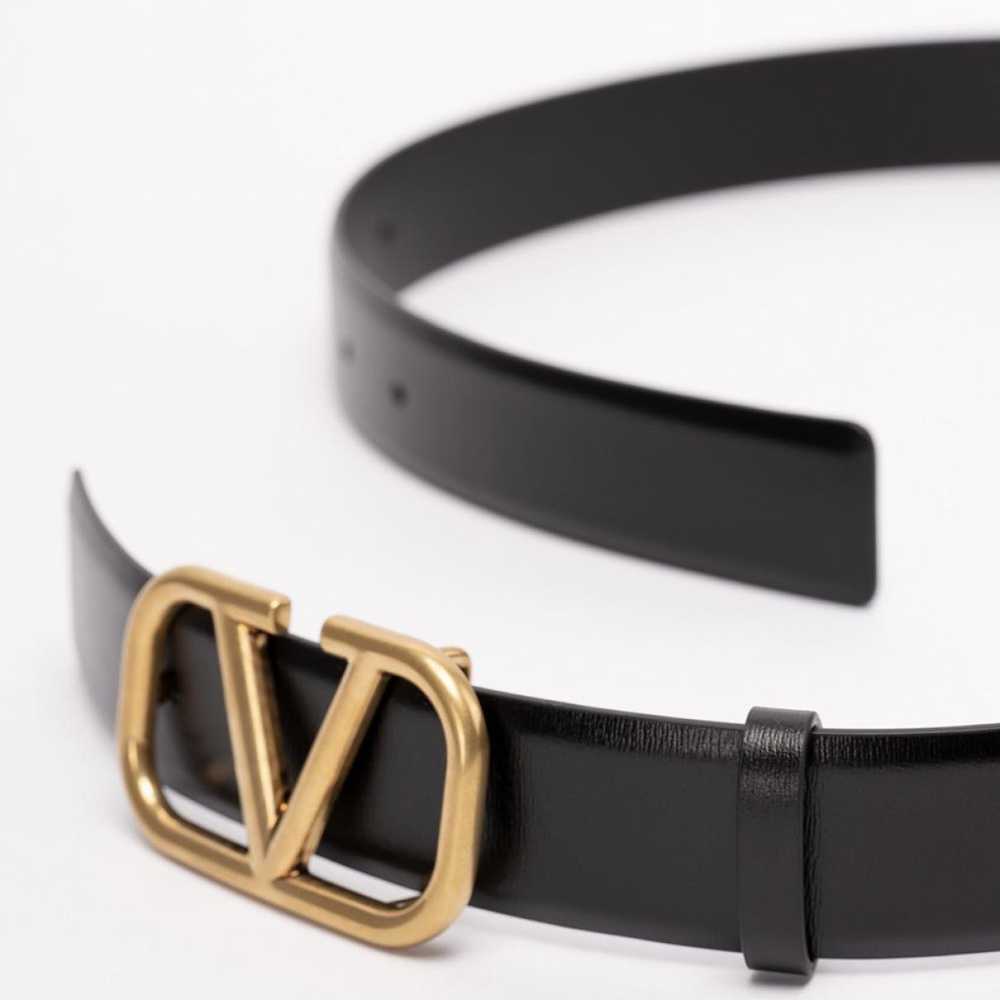 Valentino VLogo leather belt - image 3
