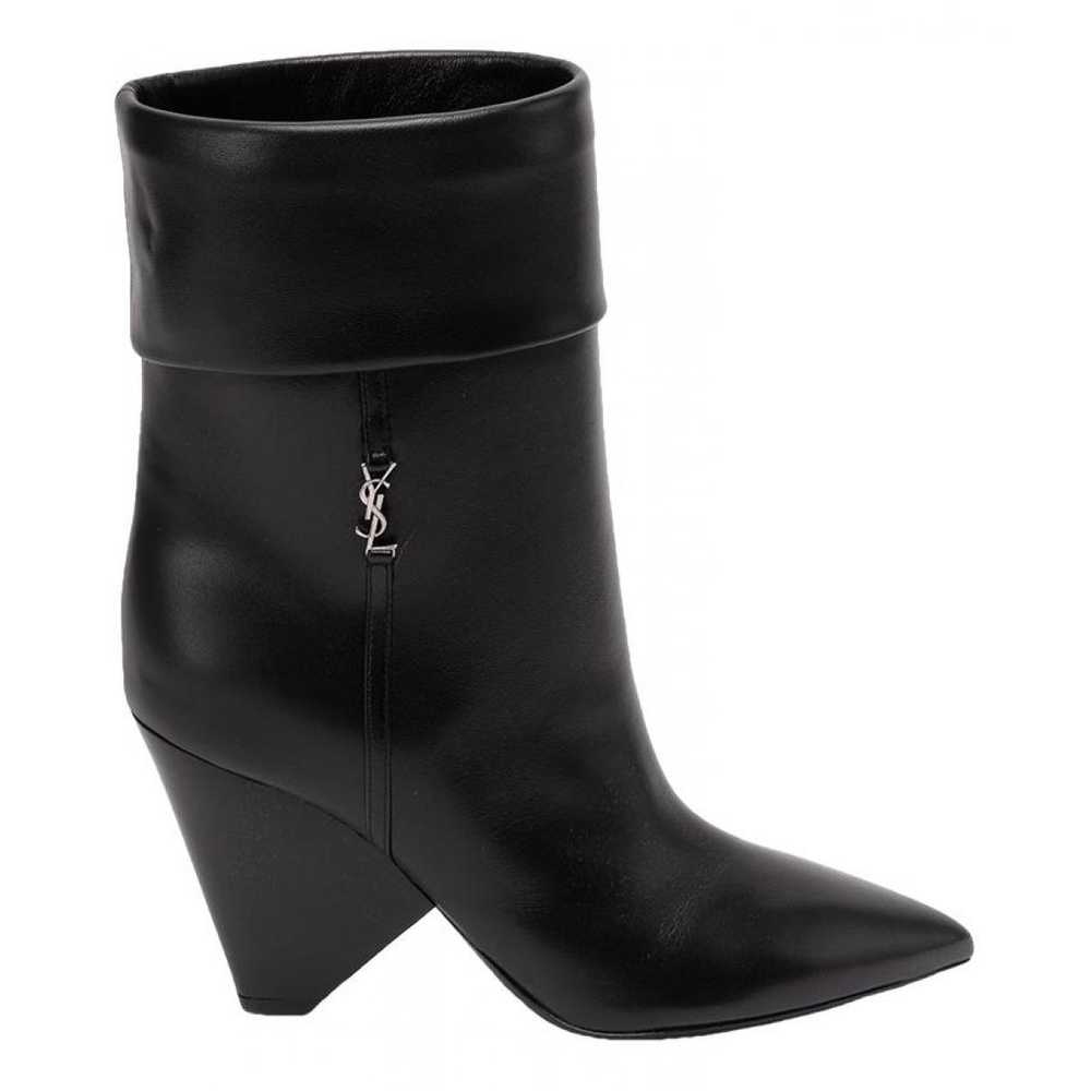 SAINT LAURENT Niki leather boots - image 1