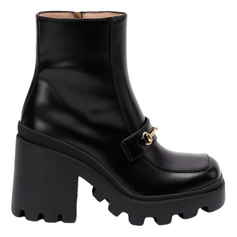 GUCCI Leather boots - image 1