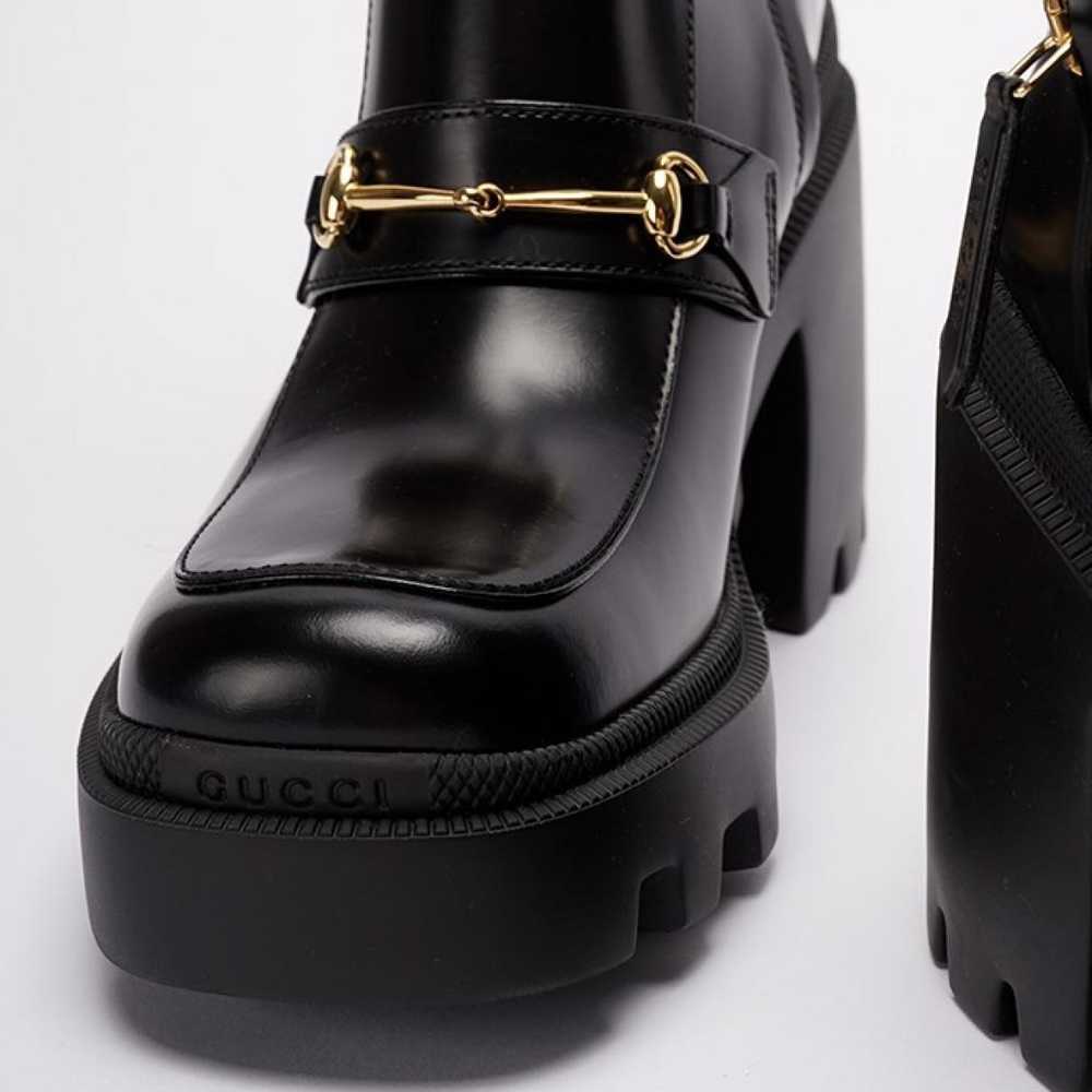 GUCCI Leather boots - image 3