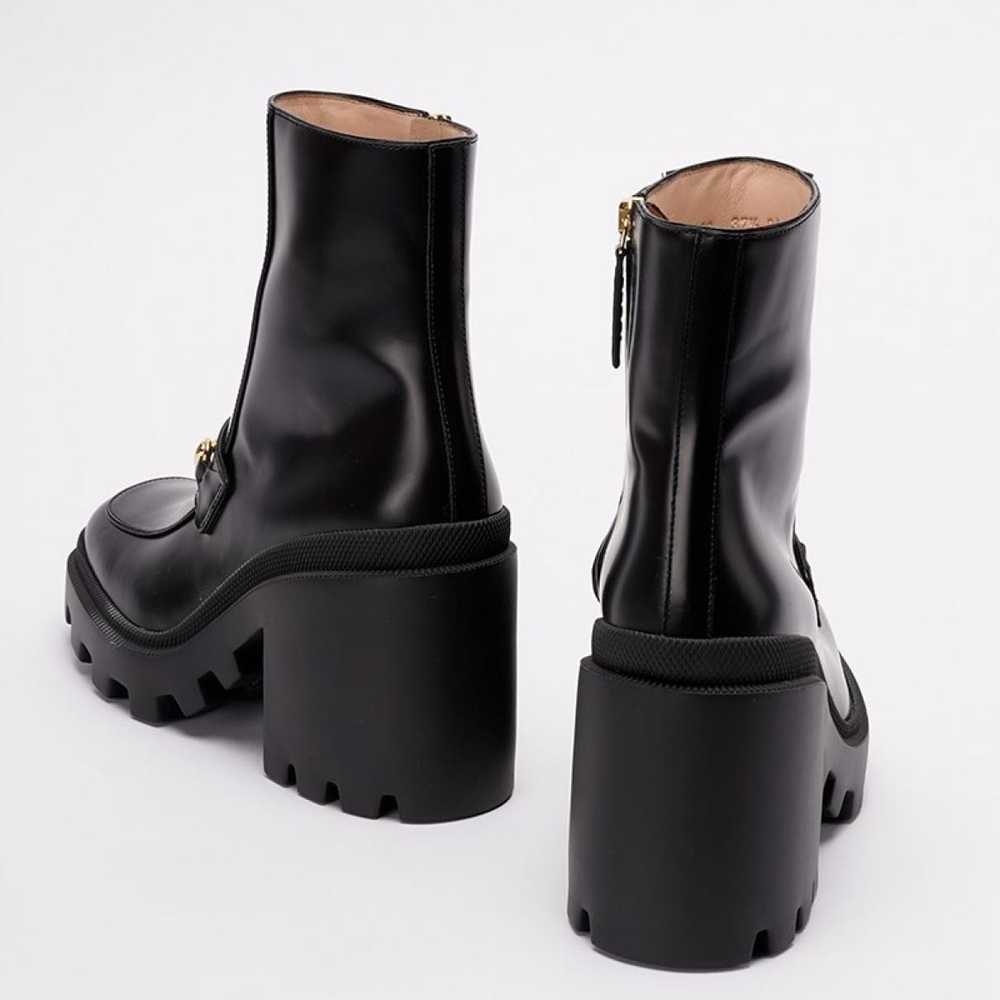 GUCCI Leather boots - image 5