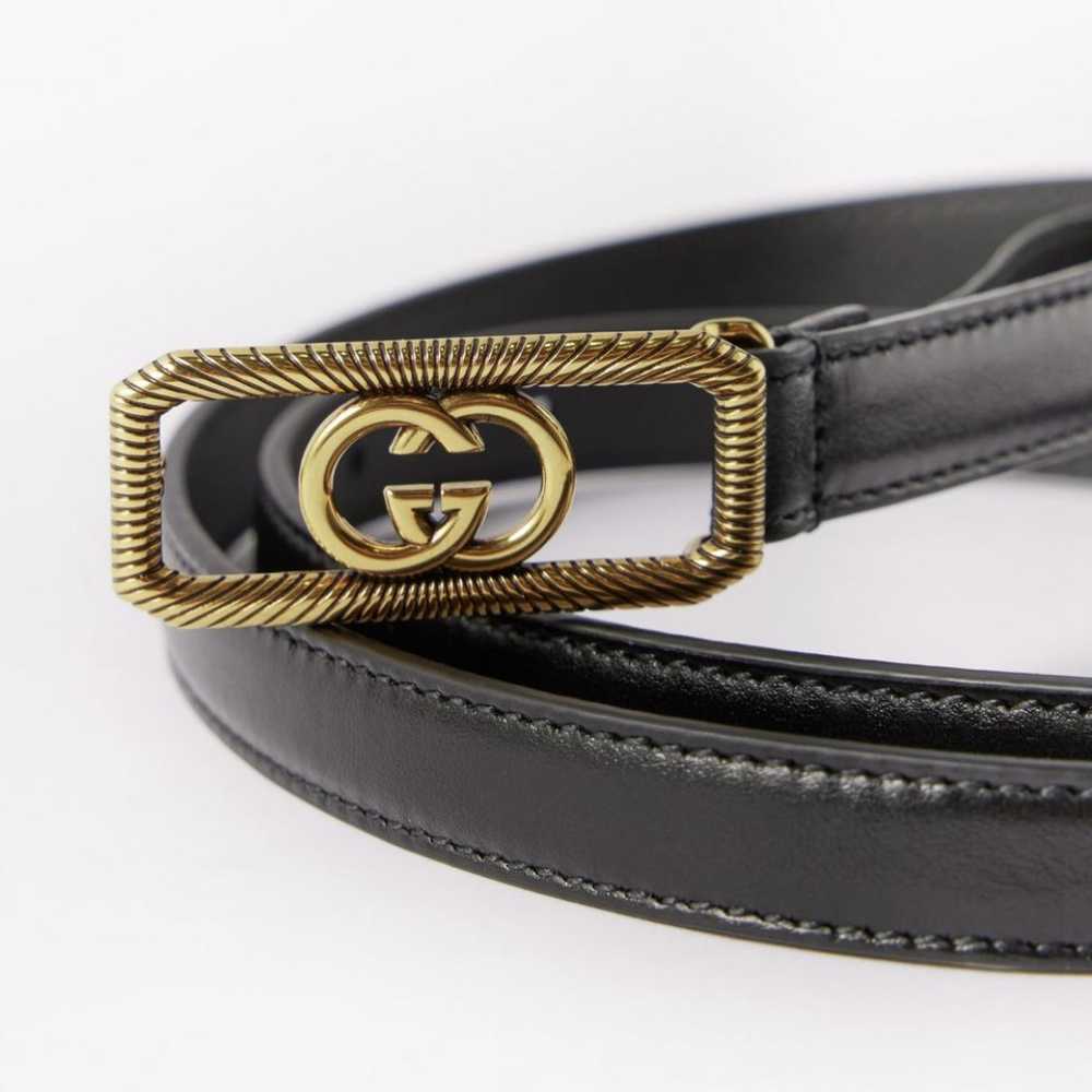 GUCCI Leather belt - image 2