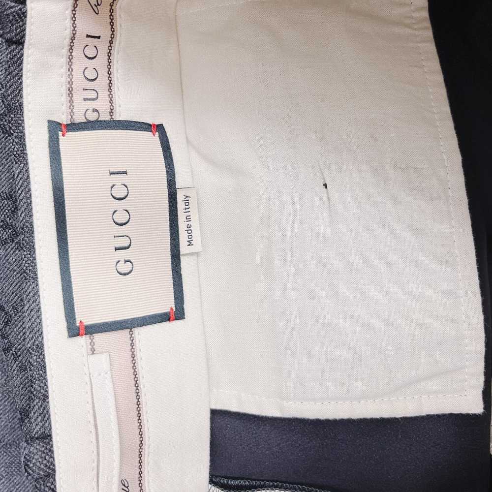 GUCCI Wool trousers - image 2