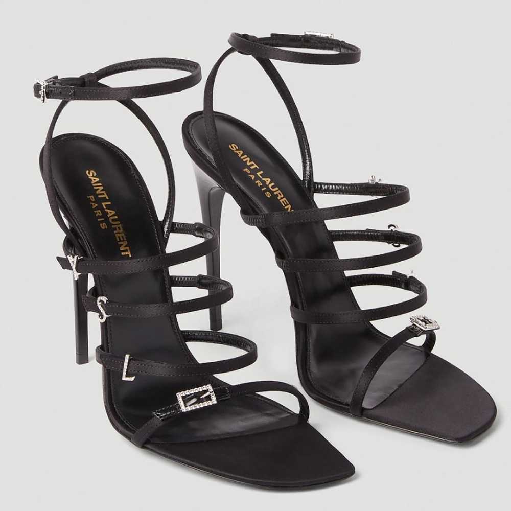 SAINT LAURENT Leather heels - image 3