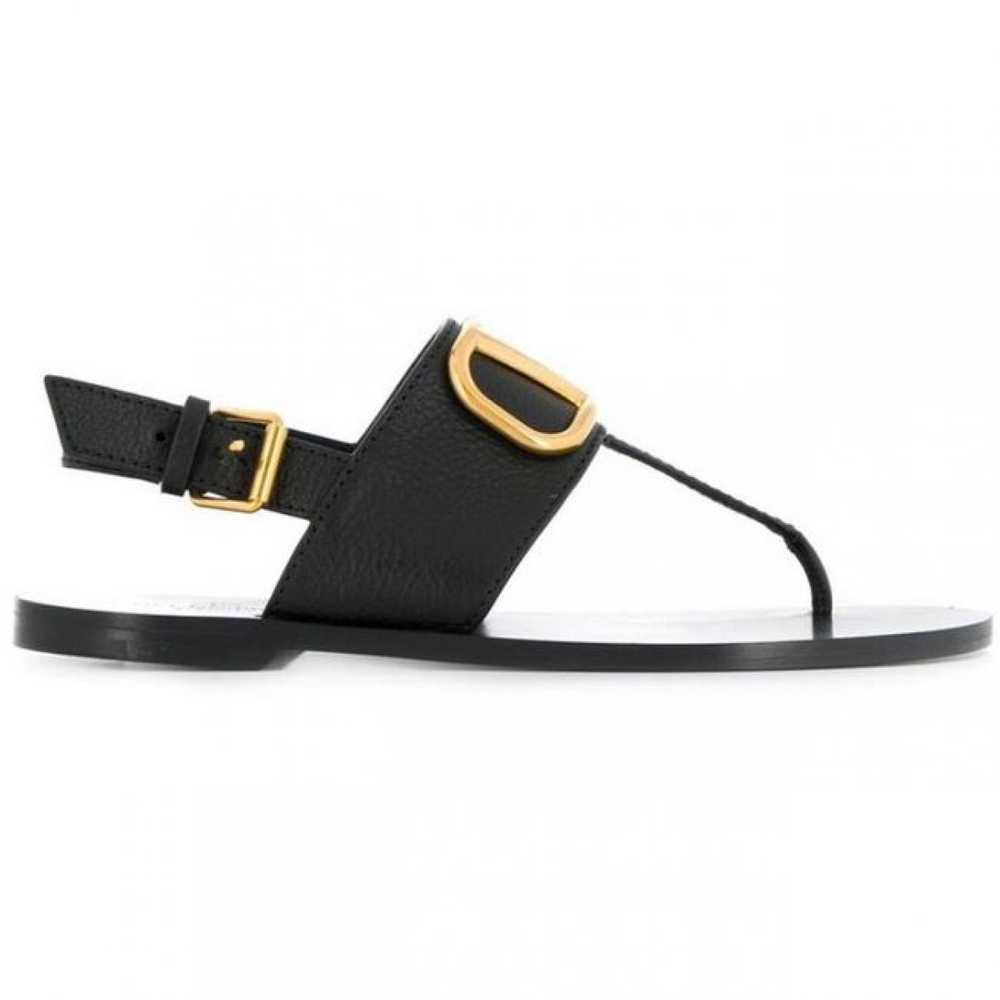 Valentino VLogo leather sandal - image 3