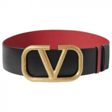 Valentino VLogo leather belt