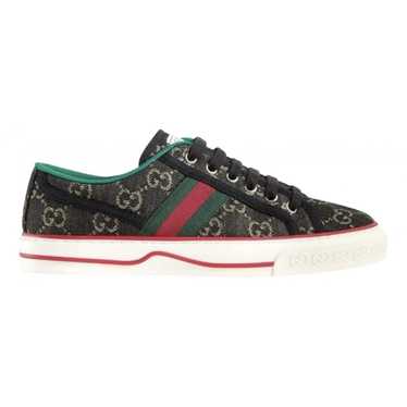 GUCCI Tennis 1977 leather trainers